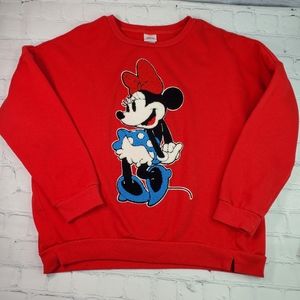 Disney Minnie Mouse Sweatshirt Size L